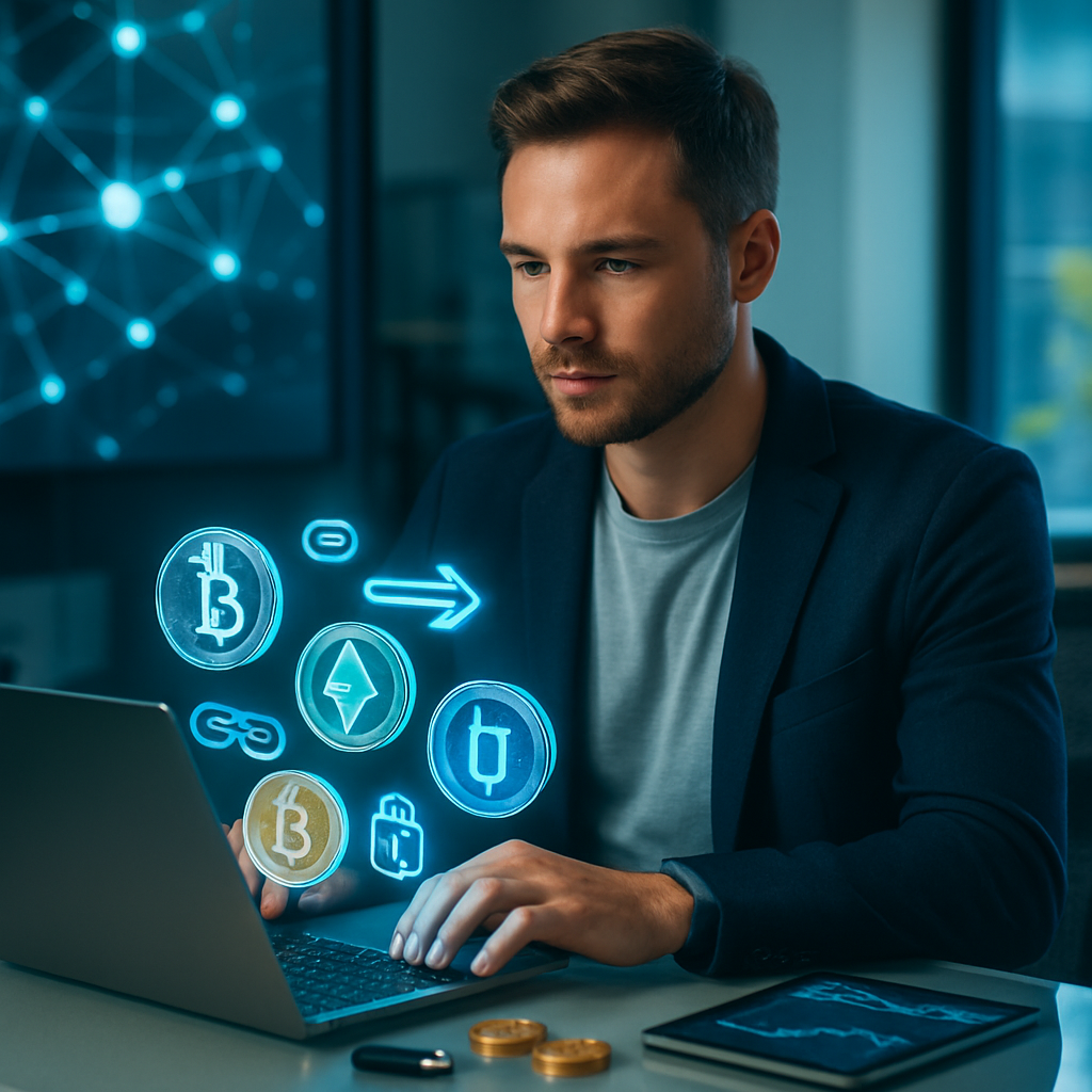 Supportive illustration of optimizing ecommerce for crypto